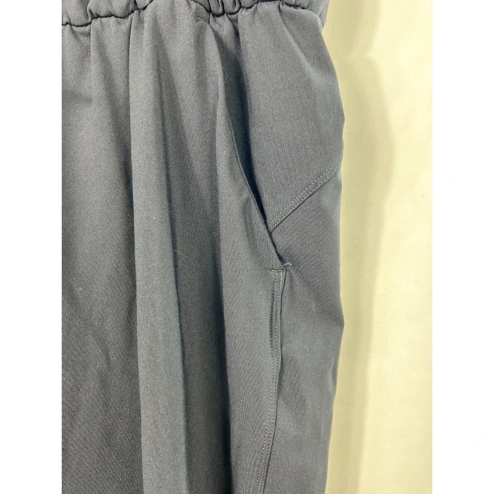 Lululemon Women's Keep Moving Black‎ Joggers Tie Drawstring Size 14 Workout Gym - Picture 7 of 12